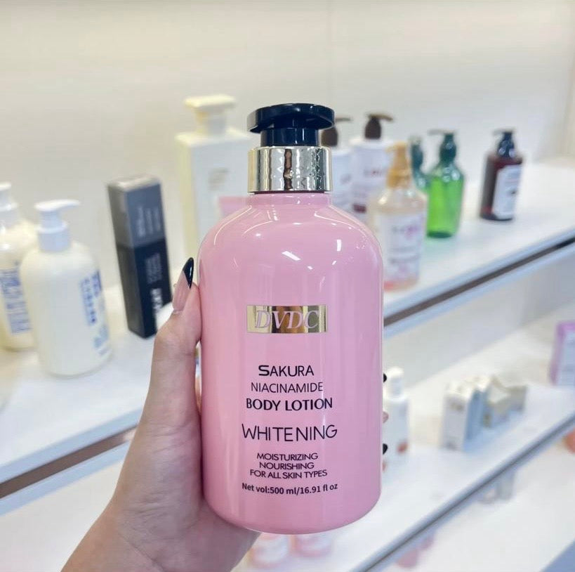 Éclaircir la peau lotion blanchissante supérieure sakura lotion niacinamide sérum lotion