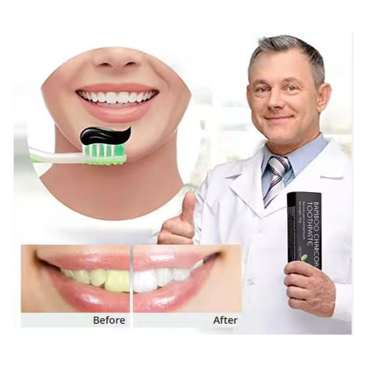 Dentifrice blanchissant pour les dents au charbon Formule naturelle
